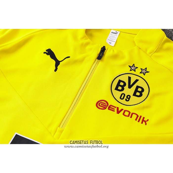 Chandal de Sudadera del Borussia Dortmund 2022/2023 Amarillo
